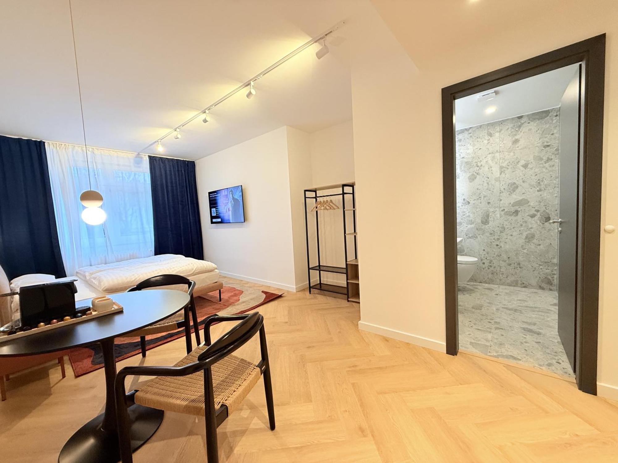 Stayzz By Homyzz - Modern Studios Alsterdorf -Winterhude- Stadtpark Hambourg Extérieur photo