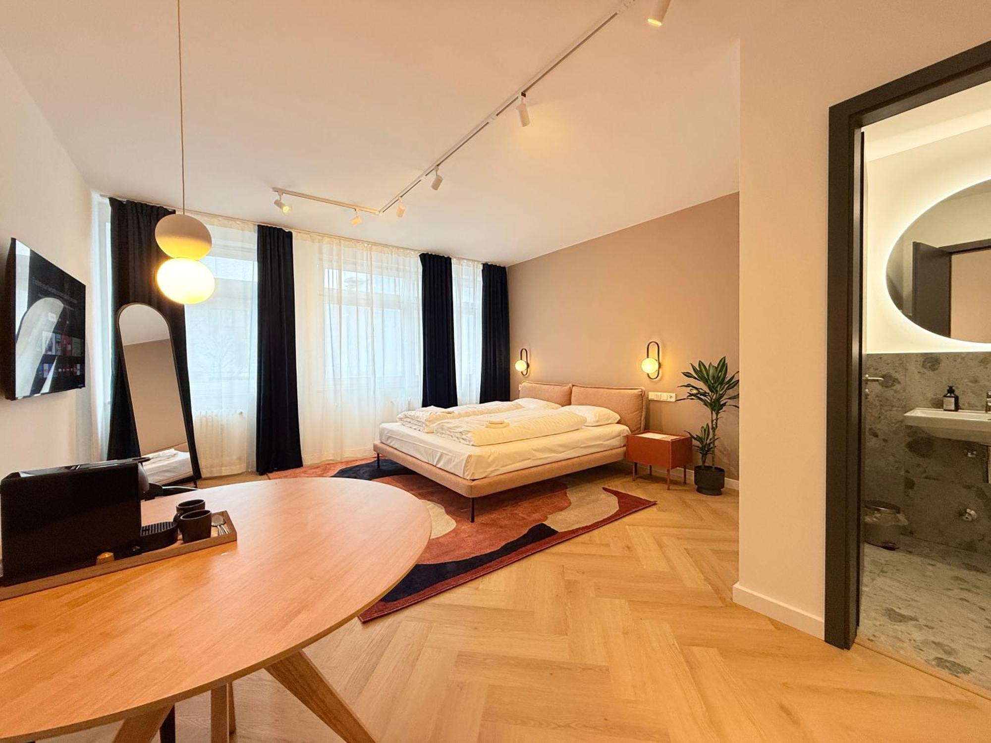 Stayzz By Homyzz - Modern Studios Alsterdorf -Winterhude- Stadtpark Hambourg Extérieur photo