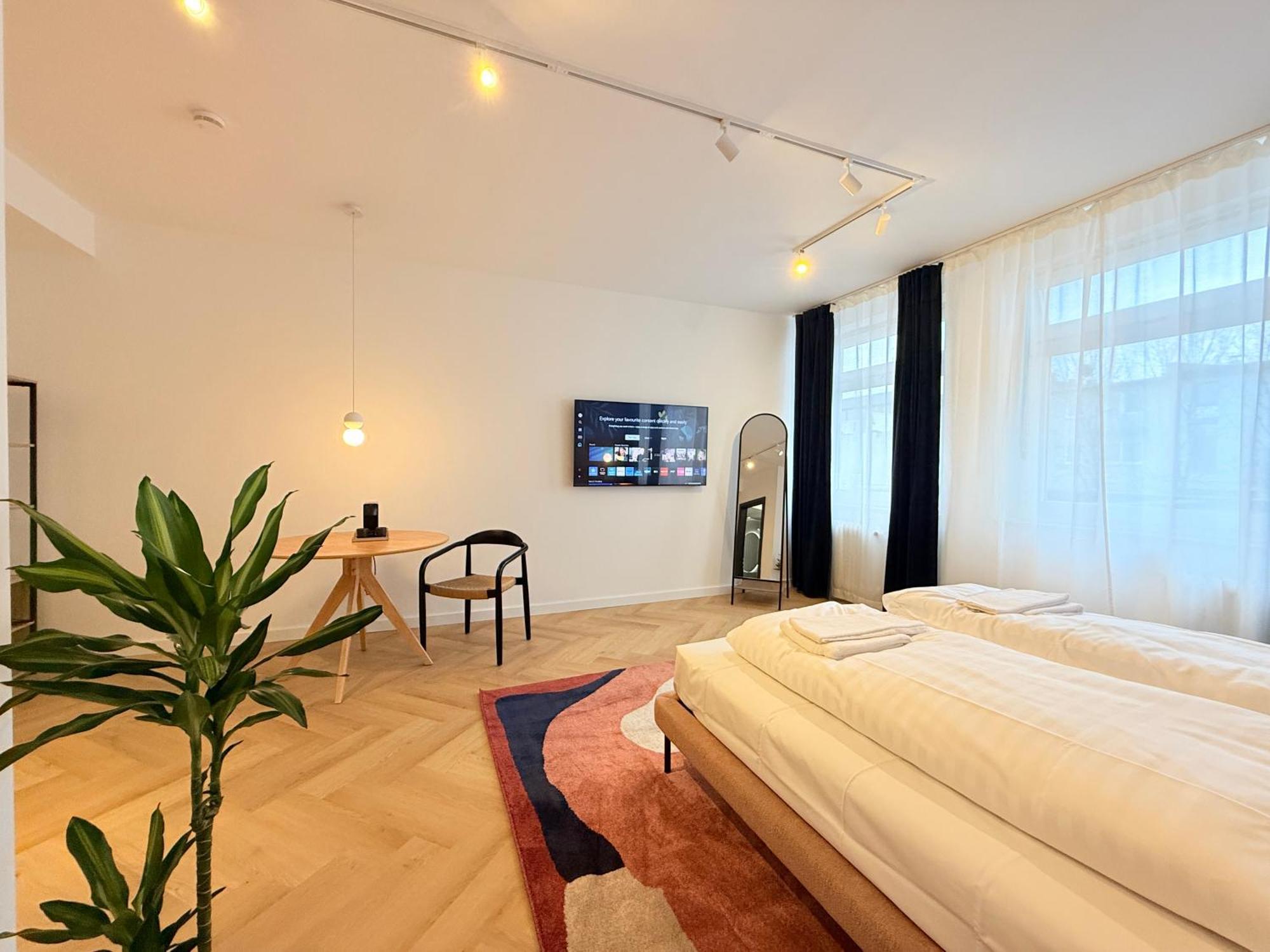 Stayzz By Homyzz - Modern Studios Alsterdorf -Winterhude- Stadtpark Hambourg Extérieur photo
